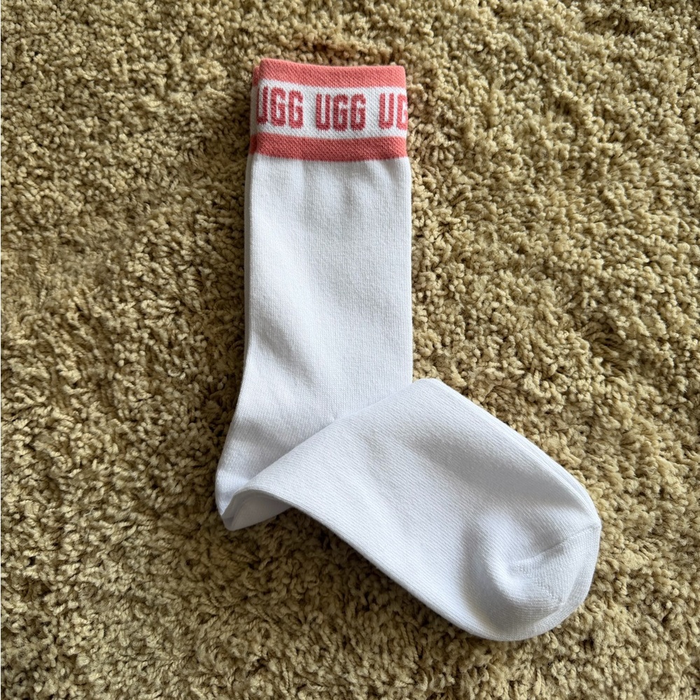 UGG New Without Tags White Socks